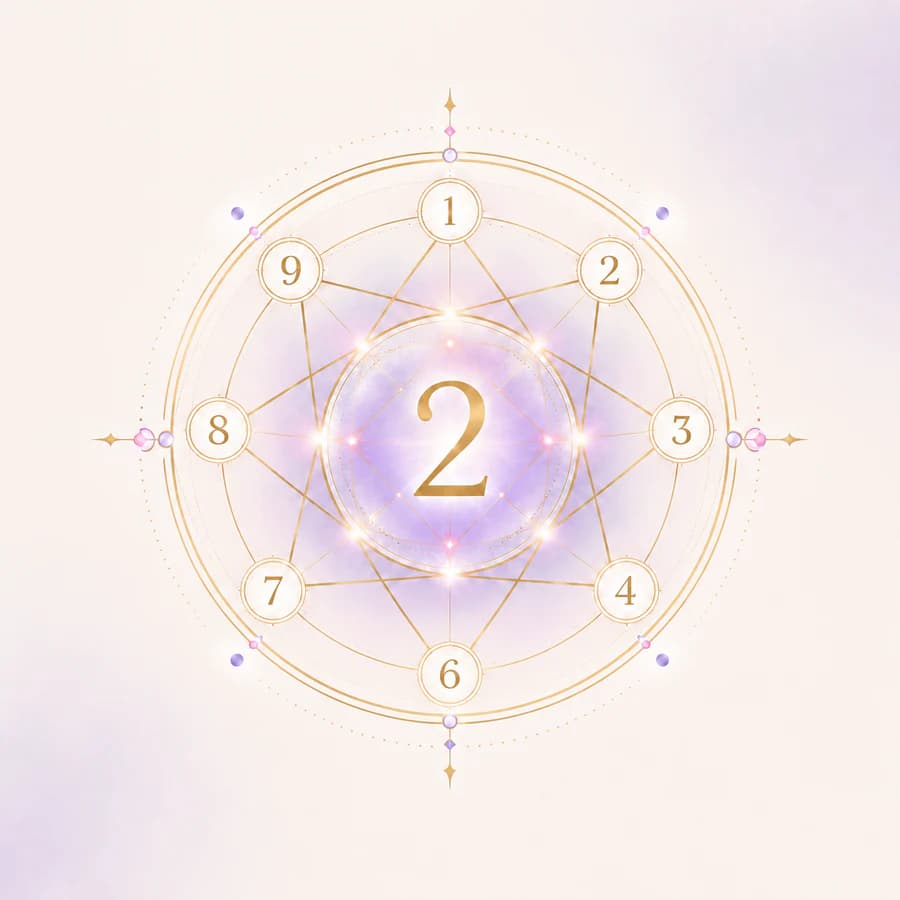 Symbolic numerology illustration for MyGuidancia guidance